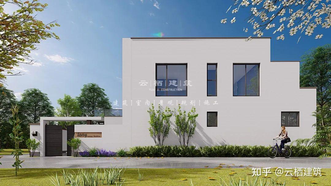 云栖建筑丨253㎡现代小别墅设计,建造属于自己的度假居所 - 知乎