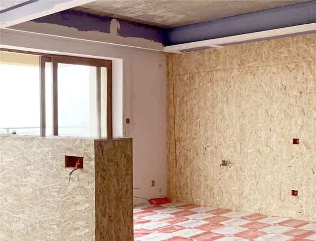 用osb板和木龙骨对墙面进行找平,如果仅用木龙骨做基础的话,木龙骨边