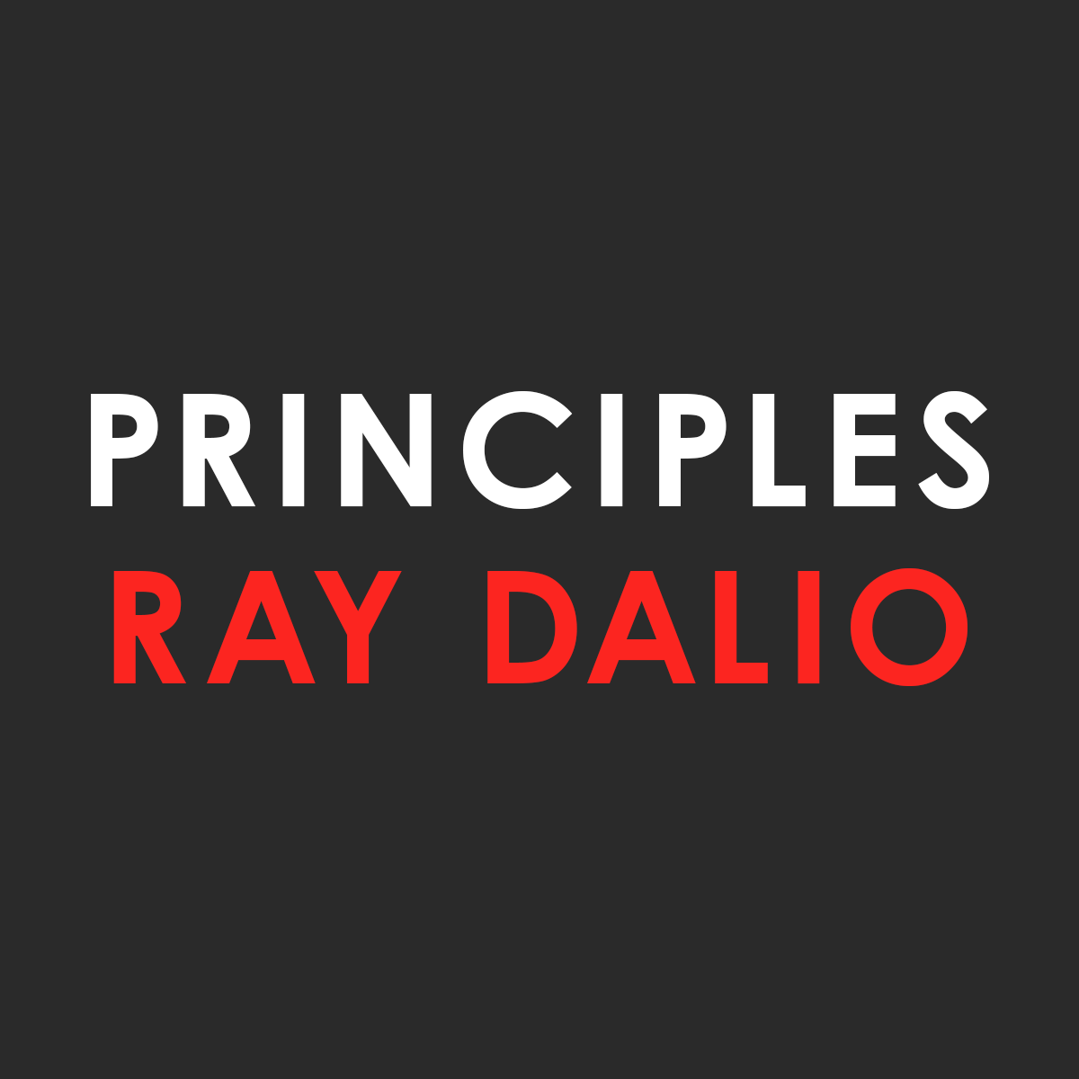 ray dalio principles for dealing with the changing world order