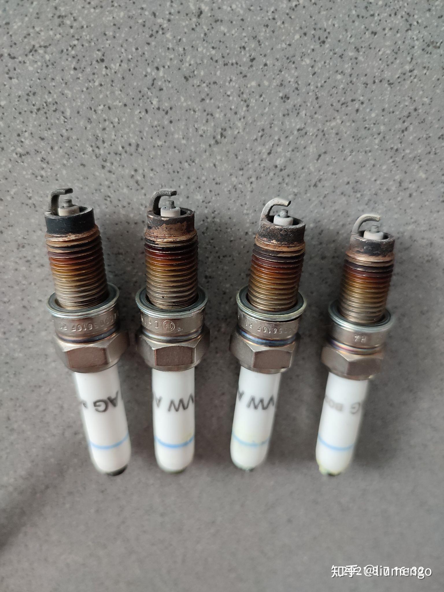 火花塞什么样子才是燃烧的好油品好不好发动机工作的好不好匹配性好不