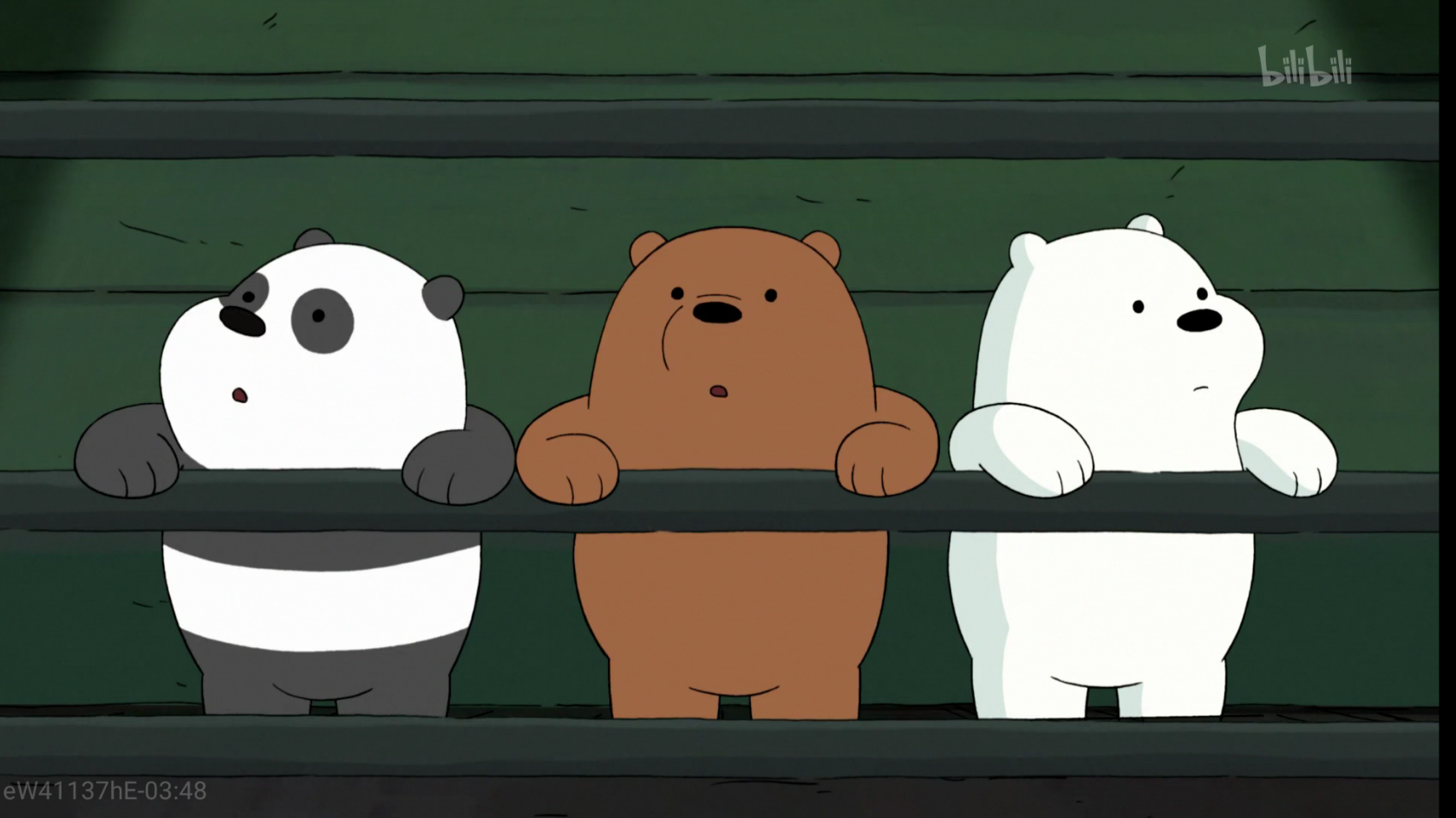 裸熊三个人图片