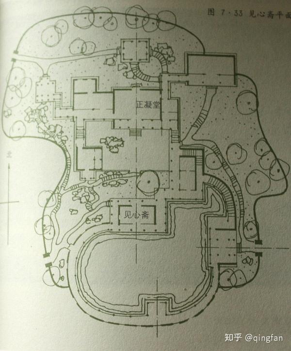十二月末去看了香山静宜园的的见心斋.