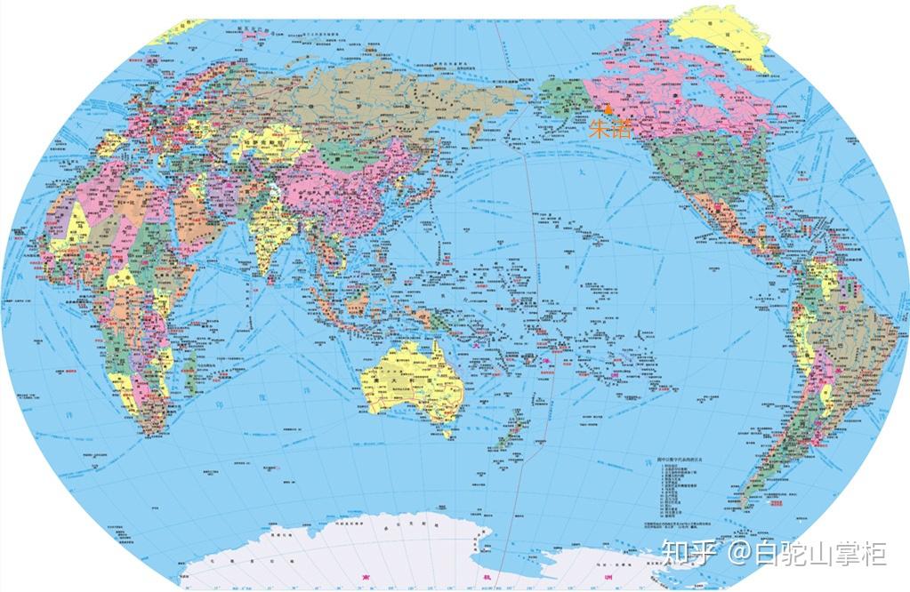 世界行政地图 简图图片