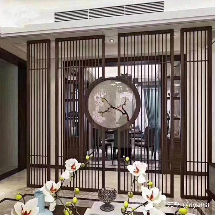 中式屏风如何雅致华丽 - 知乎
