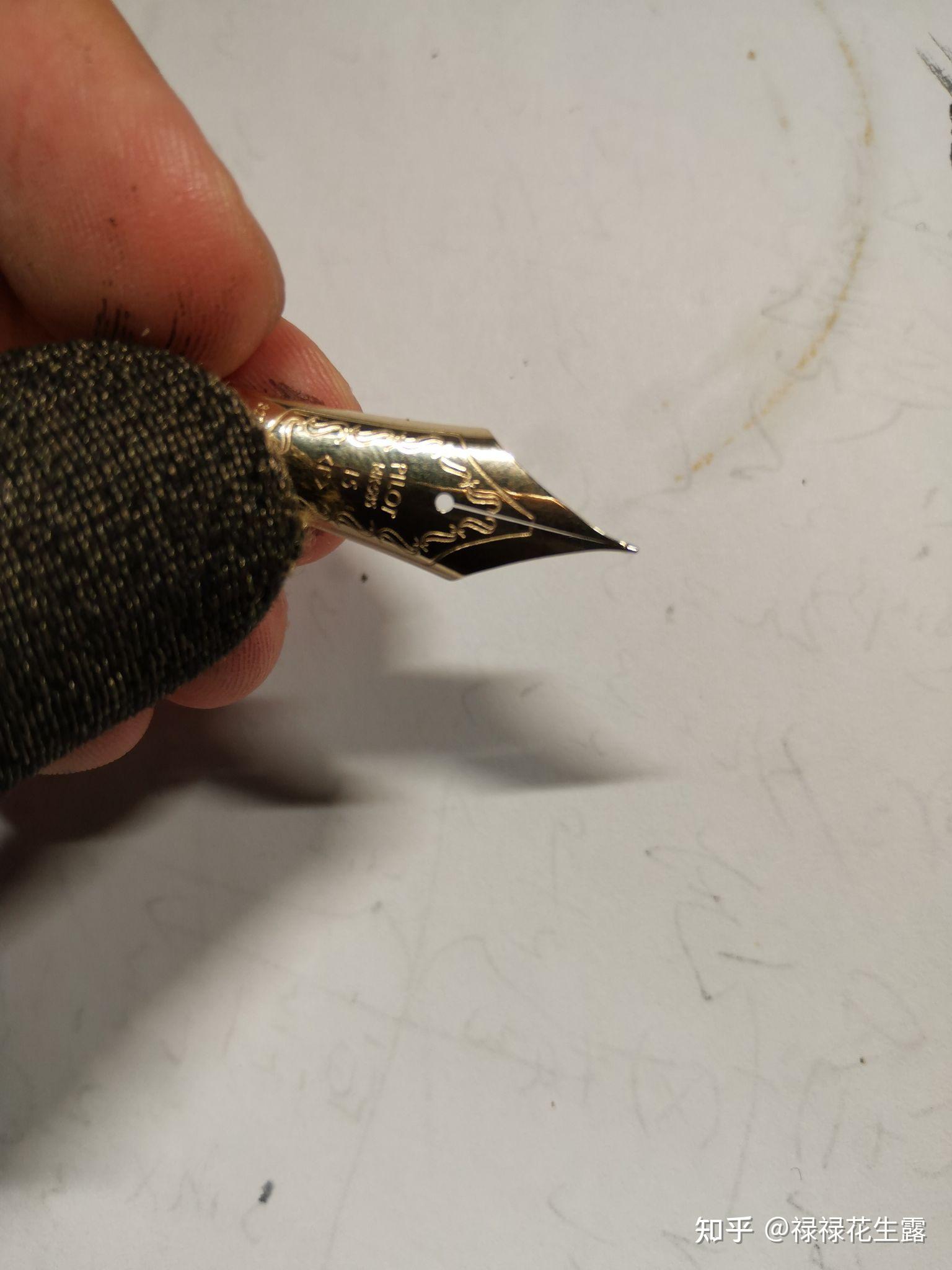 听说百乐74新款改良了飞白,是真的吗? - 知乎