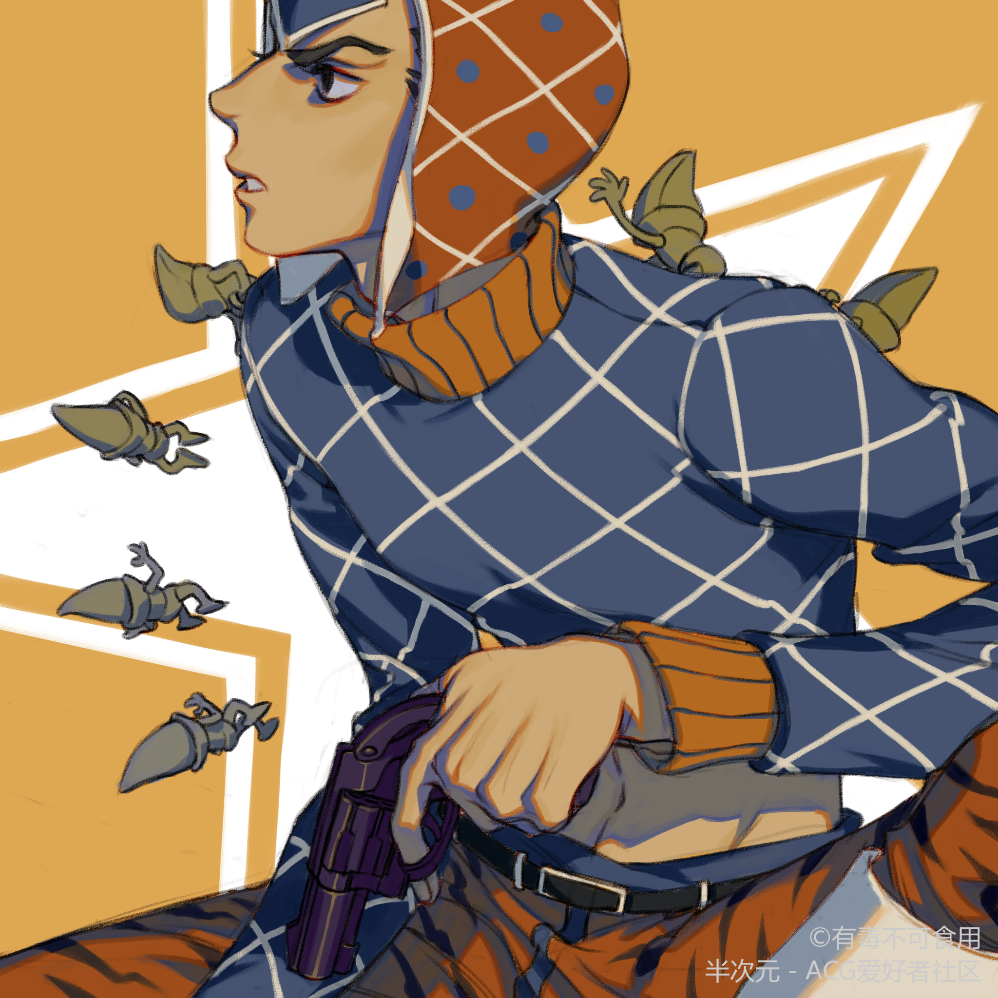 有没有一些拿着枪的动漫头像