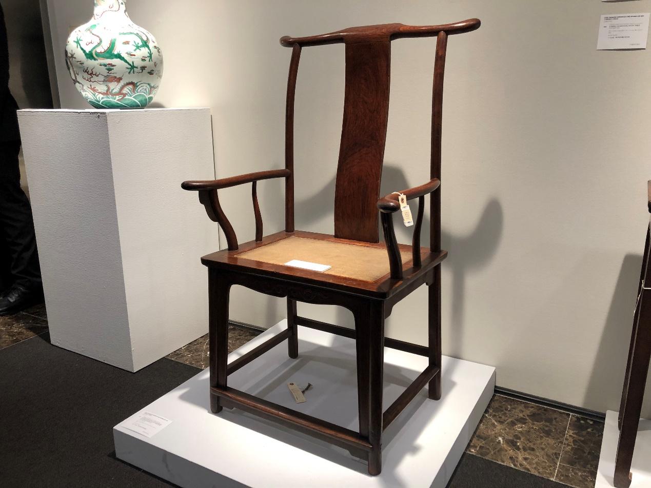 椅中贵族：一把清代楠木官帽椅体现中国明清家具制作工艺之考究