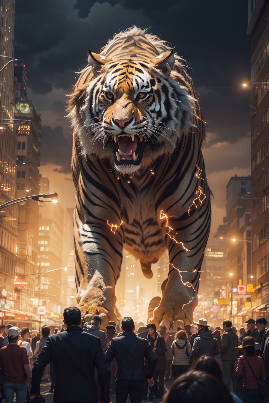 如果人变成15米高,可不可以把老虎拿在手里,像撸猫一样撸着玩? - 知乎