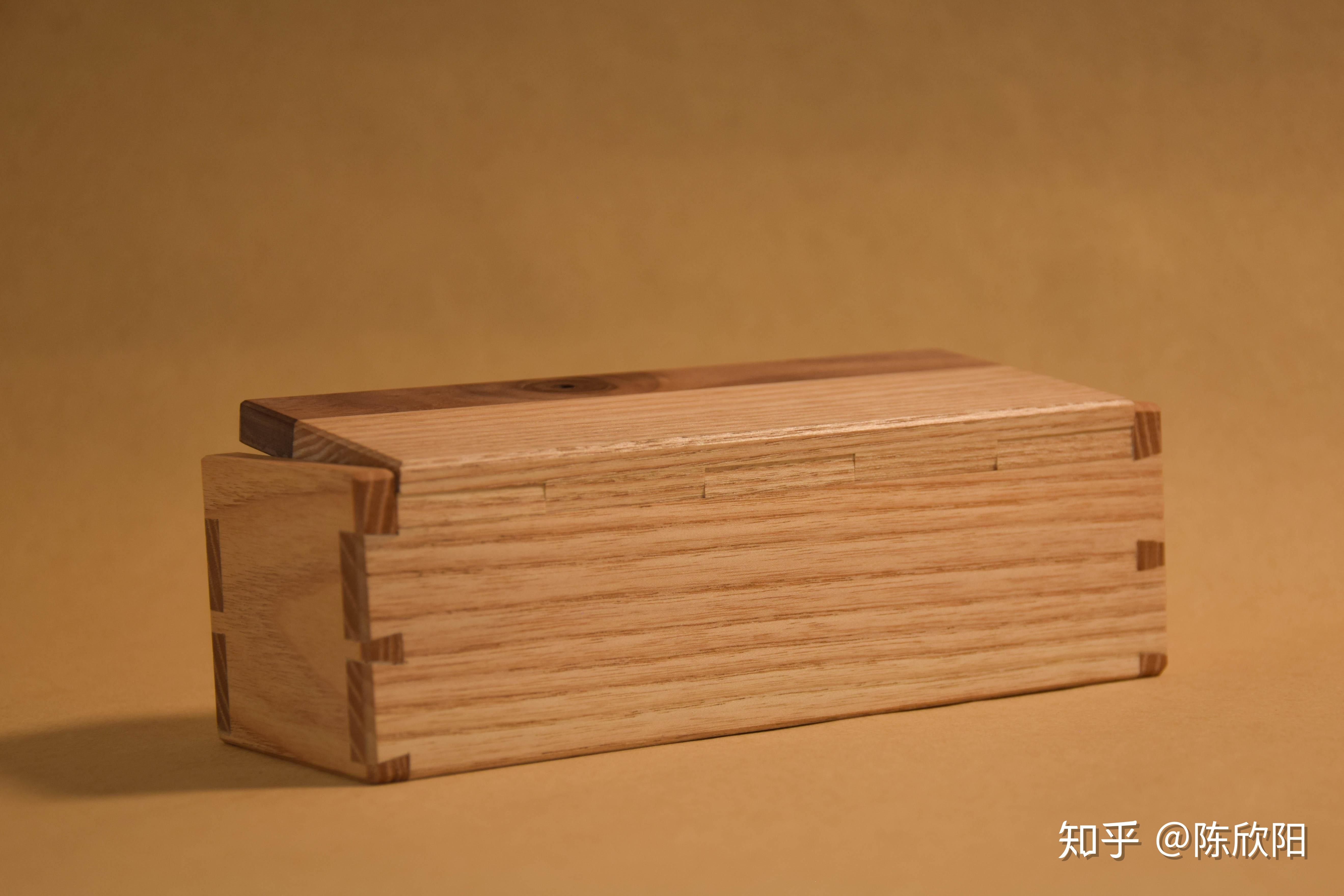自制的木合页的盒子传说中的隐形结构
