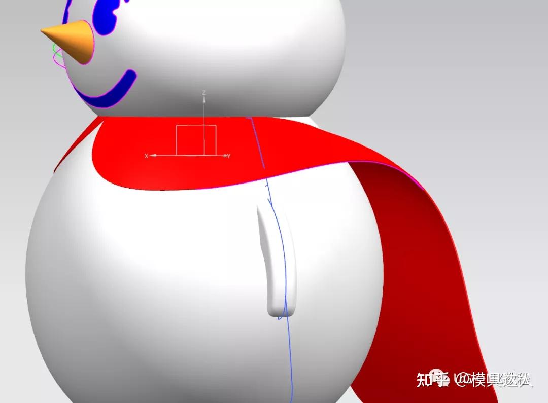 ug/nx 蜜雪冰城公仔模型,超简单的建模教程! - 知乎