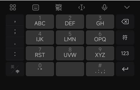 九宫格输入法