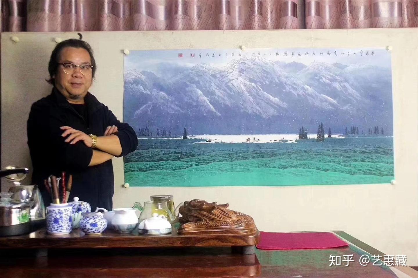 書道 桂林山水画册 泉