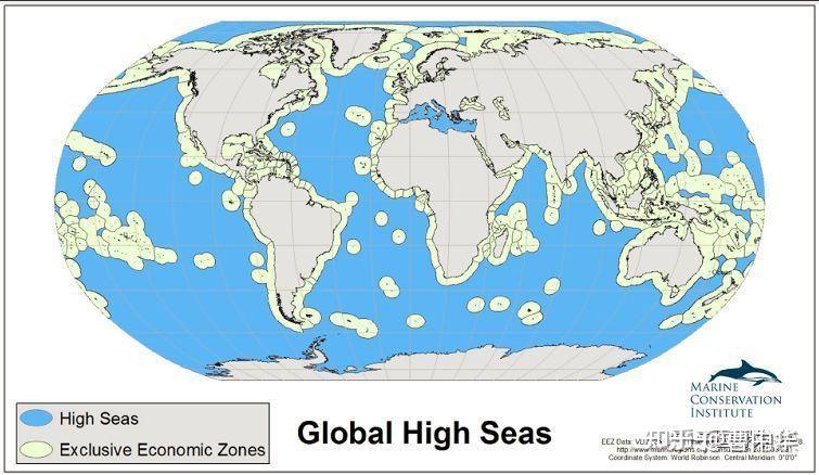 各国专属经济区图片