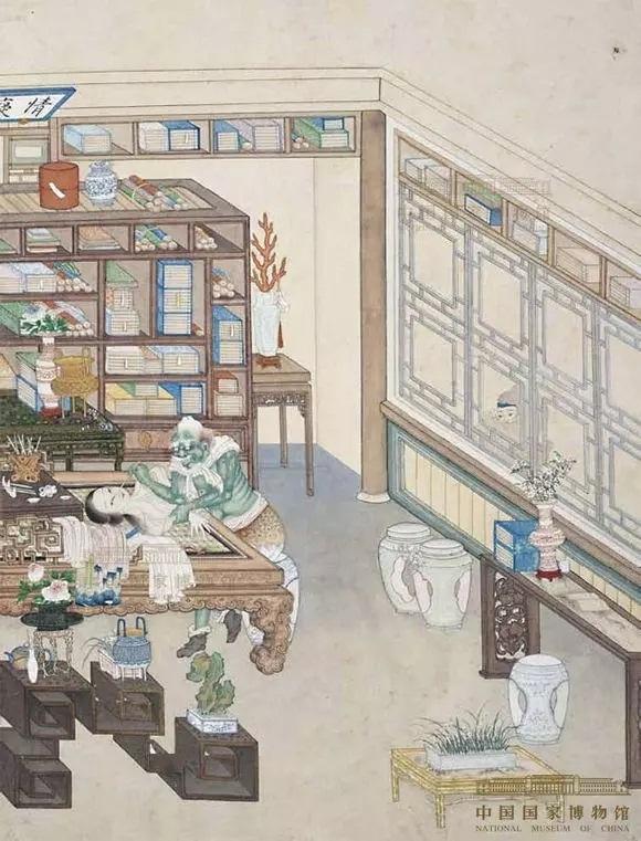 人鬼一体画皮原文与译文配图清光绪画册聊斋图说