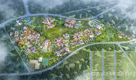 云南大学平面图图片