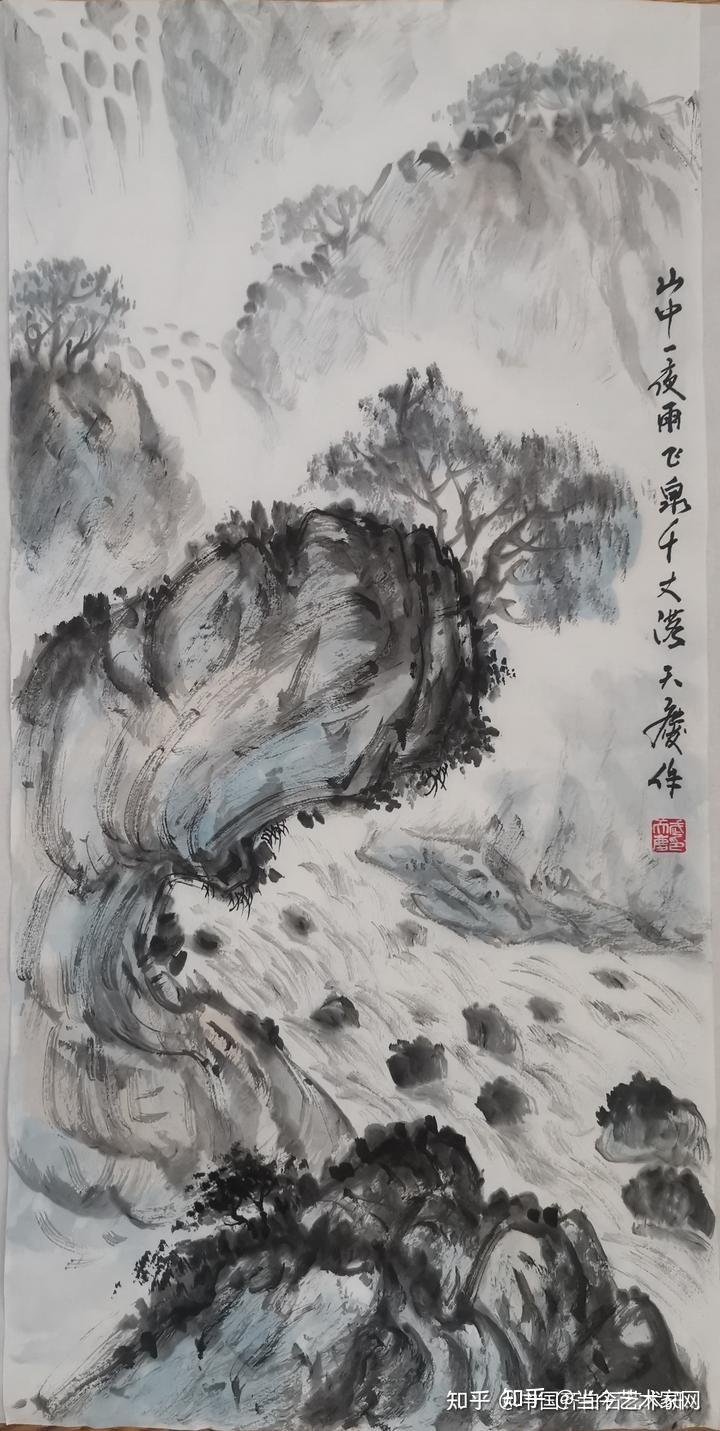 一代宗师齐白石孙女齐丽霞的衣钵大弟子良石武天庆艺术欣赏 - 知乎