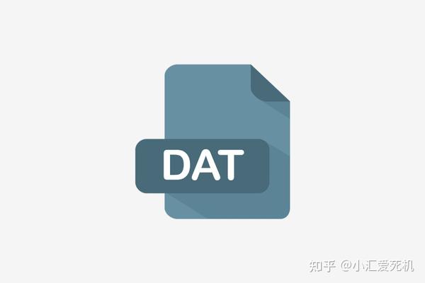 关于“.dat”文件,我们可以知道些什么? - 知乎
