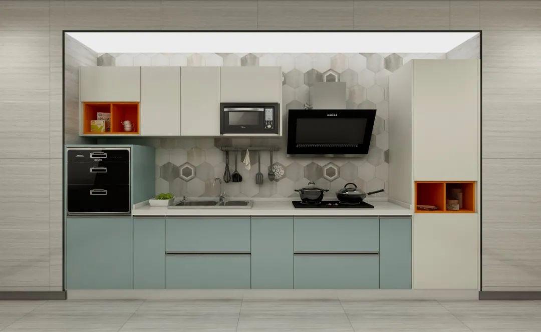 2021年全铝橱柜—厨房5大风格设计案例