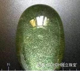 緑幽霊幻影水晶 １９ｍｍ玉（a）-