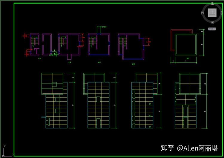 安藤忠雄tadaoando建筑案例解读4x4house住宅44住宅别墅建筑cad图纸