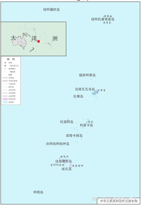 大洋洲行政区划-(13)汤加