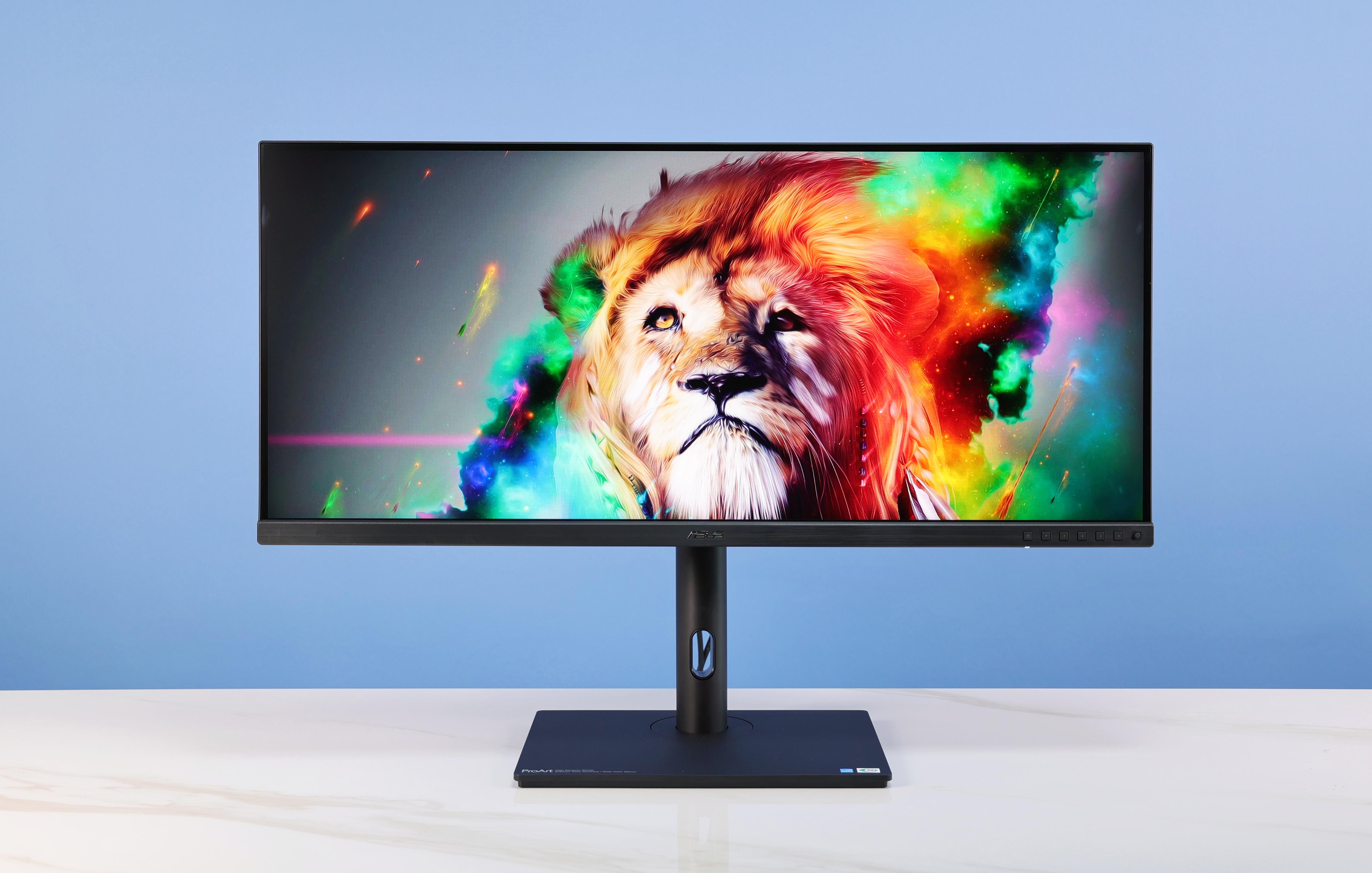 华硕proartpa348cgv专业设计师的ips直面带鱼屏