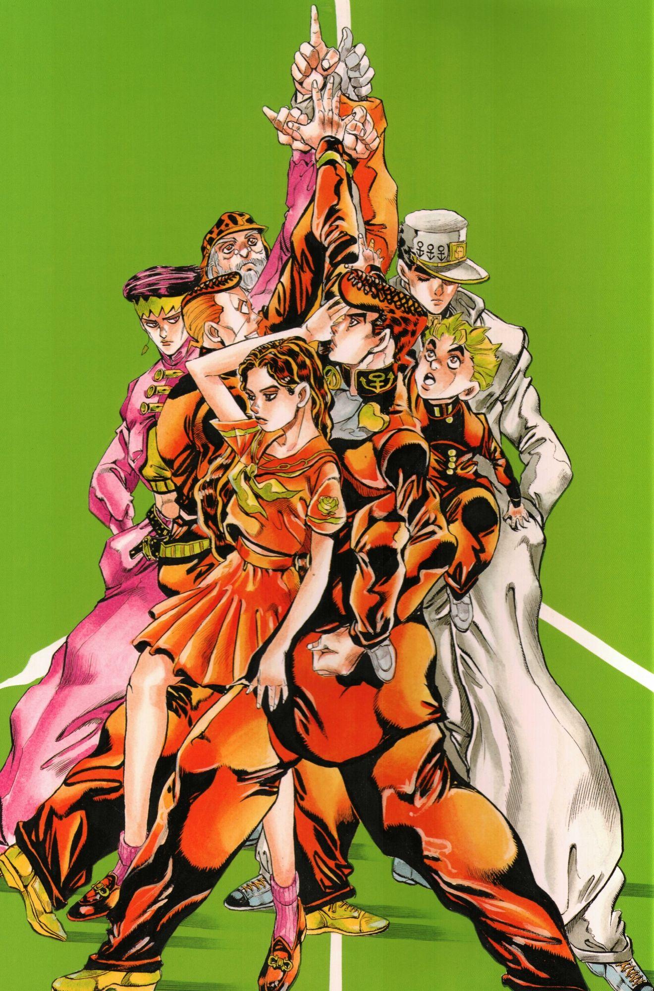 各位道友有推荐的jojo立吗最近想来点帅气的姿势