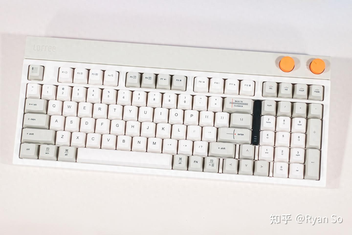 不一样的复古风格与客制化乐趣，洛斐LOFREE小方98三模机械键盘评测 - 知乎