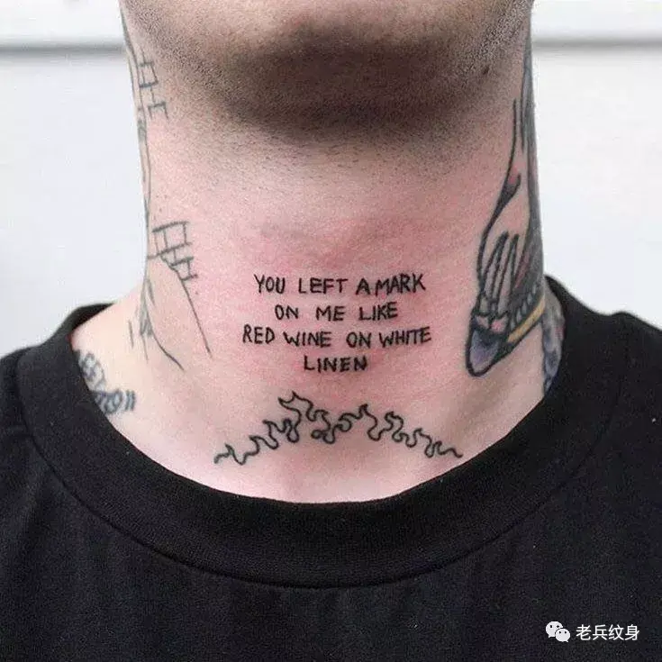 情侣纹身拒绝对方的名字和肖像选这种表达方式岂不是更好