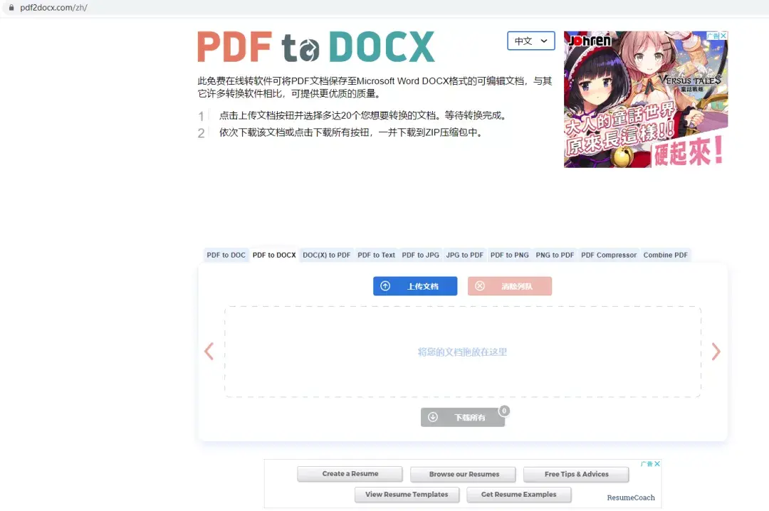 九.pdf to docx