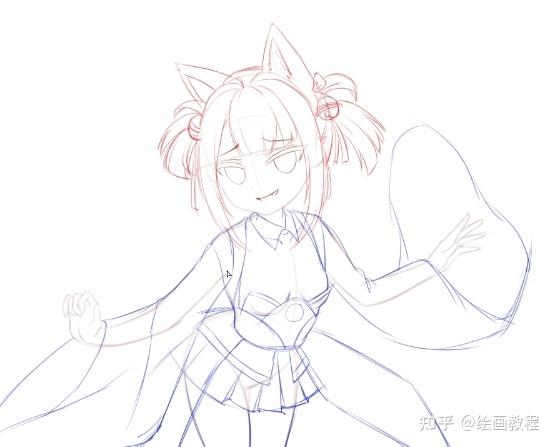 如何成为优秀的画师今天教你画碧蓝航线游戏角色小凰
