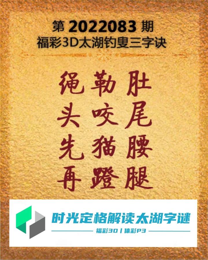 第2022083期3D太湖字谜解读 - 知乎