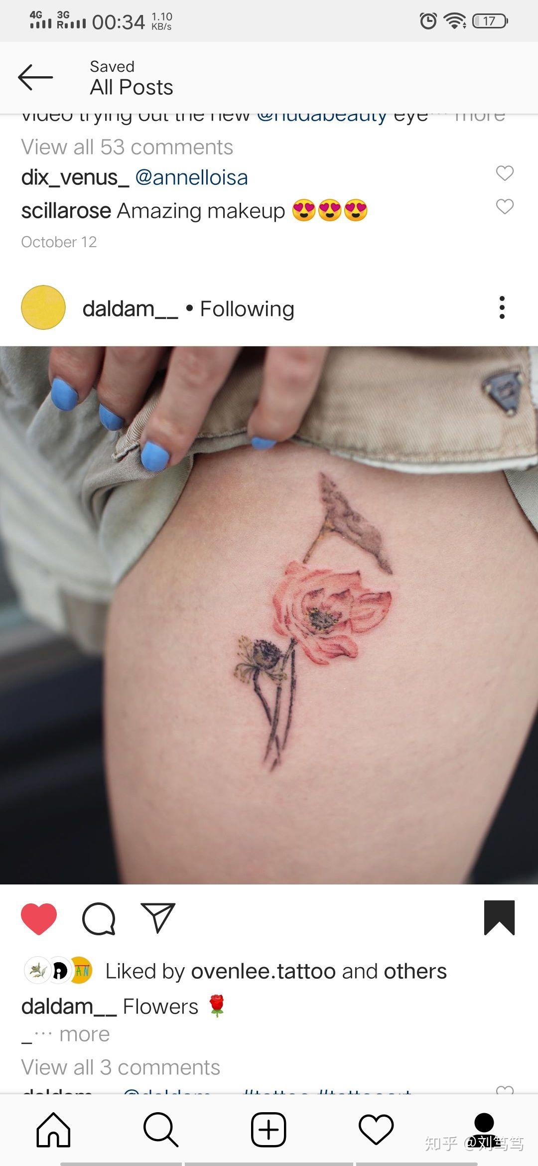 本人女,双膝盖如下图两条疤,纹身的话纹个什么好呢? - 知乎