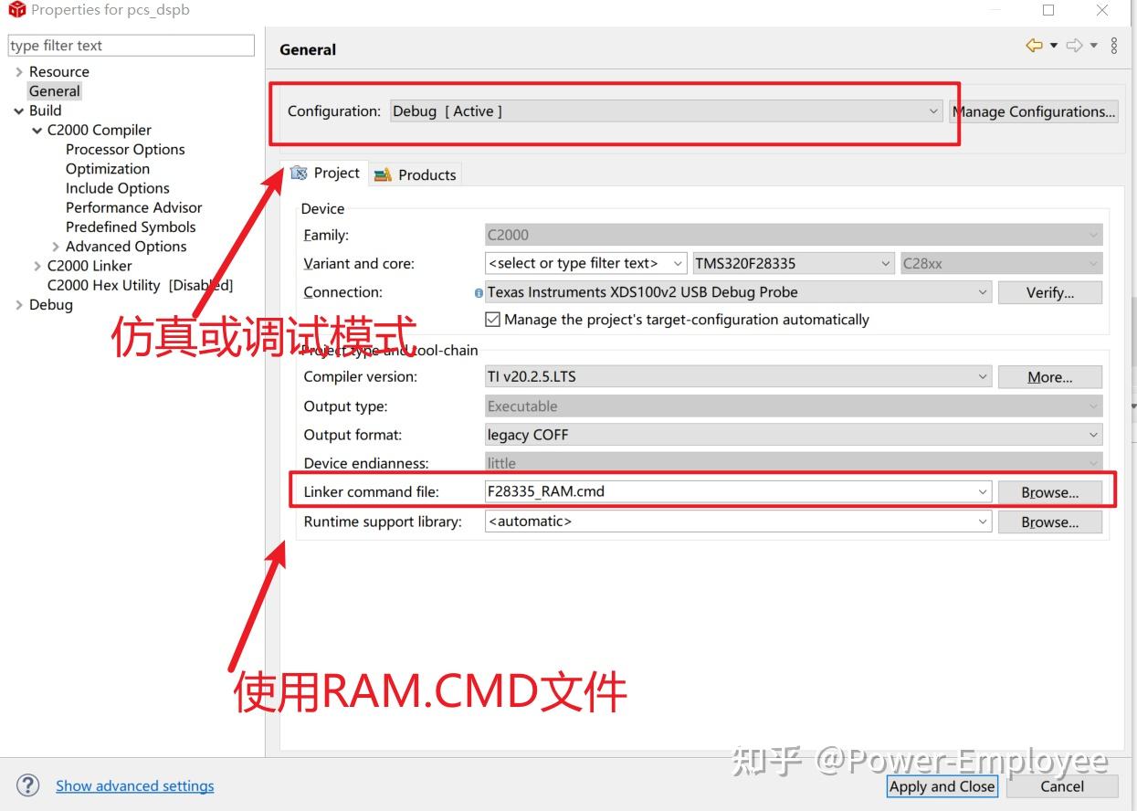 CCS10.4 程序烧录如何选择RAM（Debug）还是FLASH（Release） - 知乎