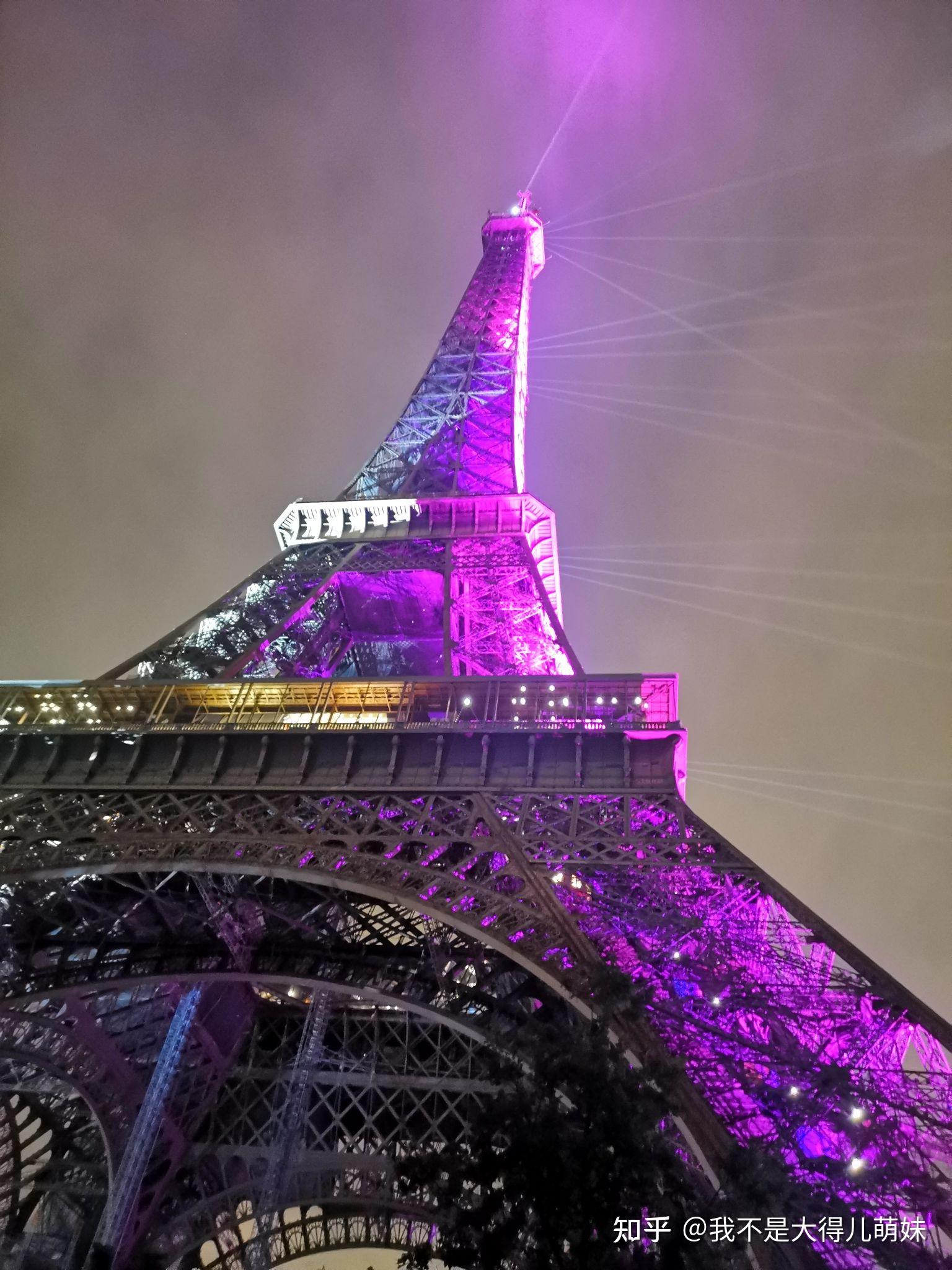 唯美巴黎埃菲尔铁塔壁纸锁屏 粉色 - 堆糖，美图壁纸兴趣社区