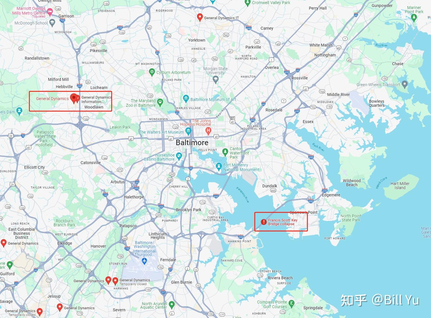 美国马里兰州一大桥因货船撞击坍塌,多车落水,当地官员称是「大规模