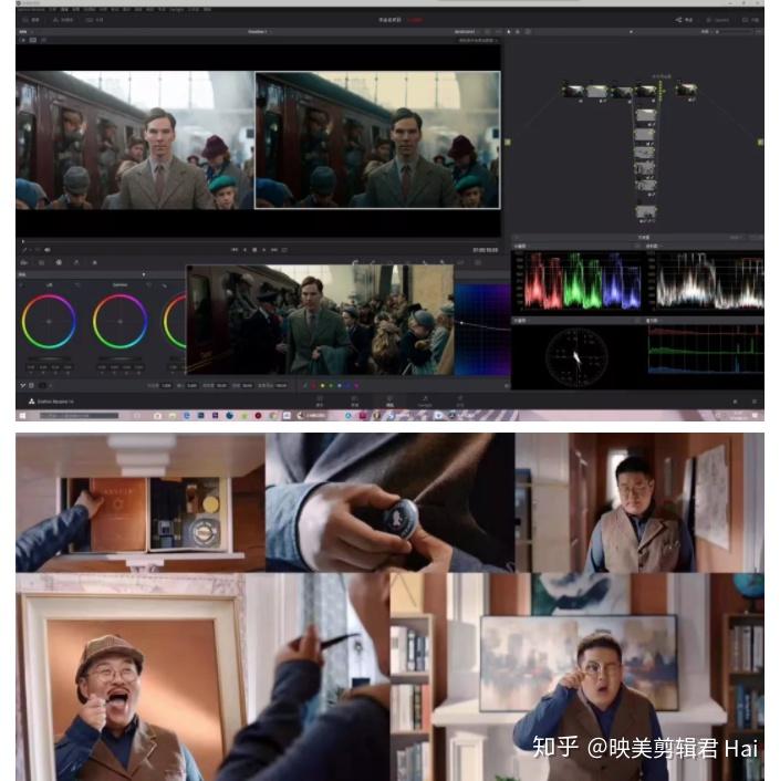 比如,我们在学习剪辑时,先要学到编剧的思维,并且教你如何写脚本和分