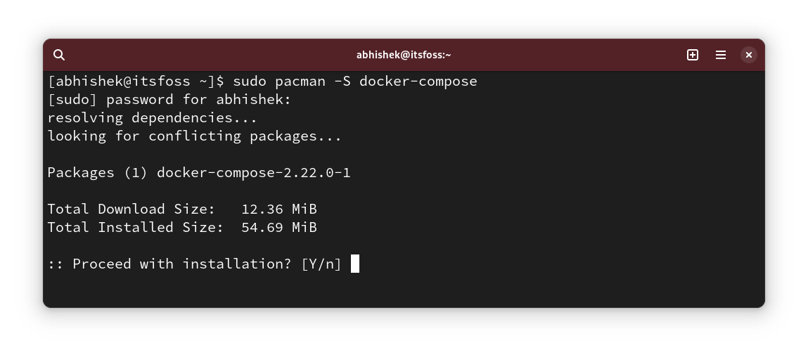  arch linux docker linux 