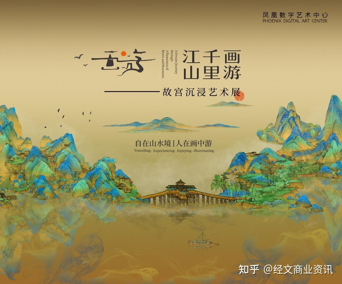 《画游千里江山——故宫沉浸艺术展》落地成都,一起探梦青绿山水 - 知乎