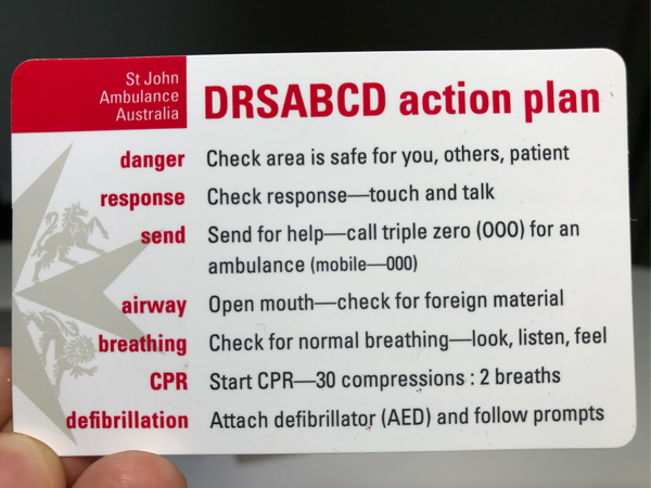 急救（First Aid）原则 DRSABCD - 知乎