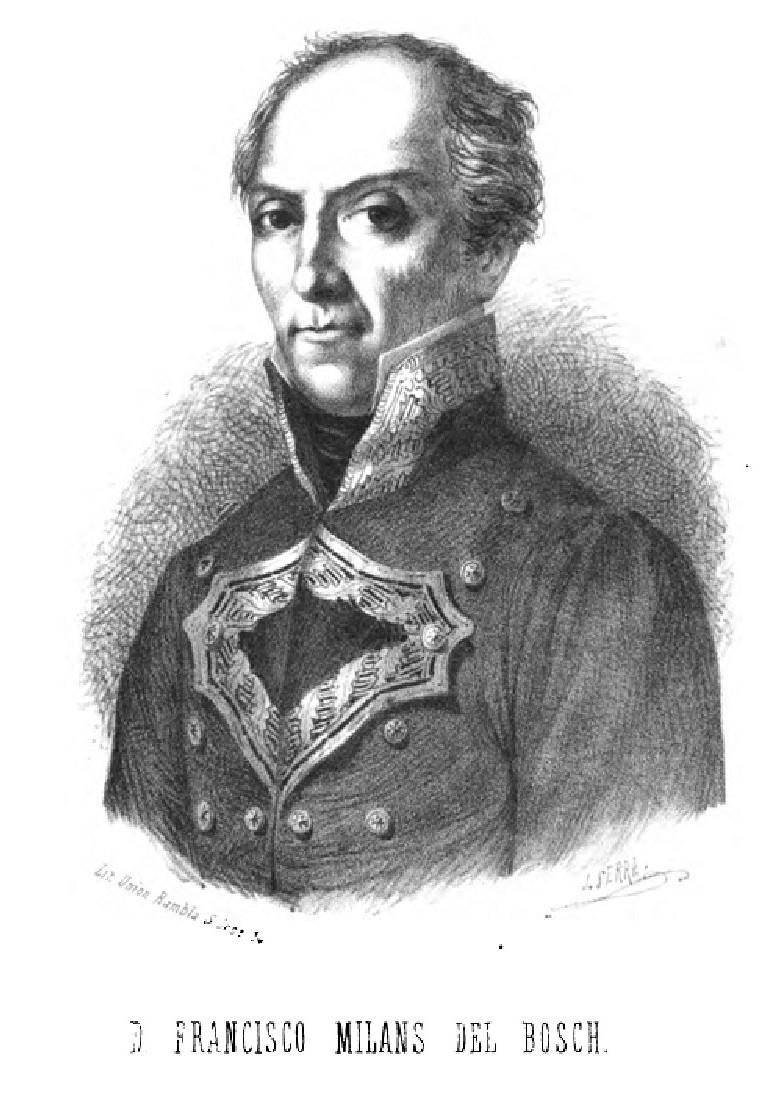 阿克尔(francisco miláns del bosch y arquer),1769年2月28日生于
