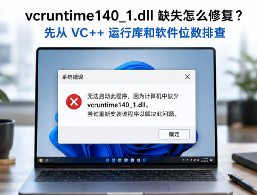 vcruntime140_1.dll 缺失怎么修复？先从 VC++ 运行库和软件位数排查 - 知乎