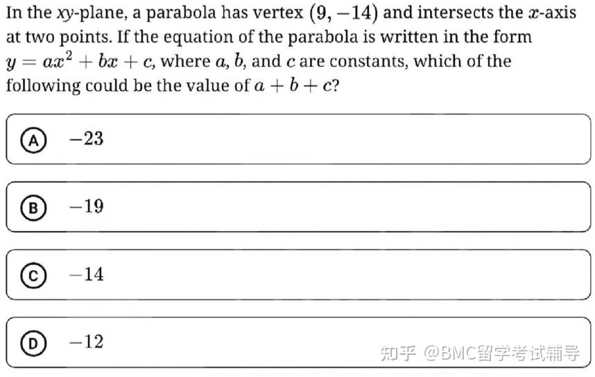 10月SAT数学冲800满分，一定要做好这三步！ - 知乎