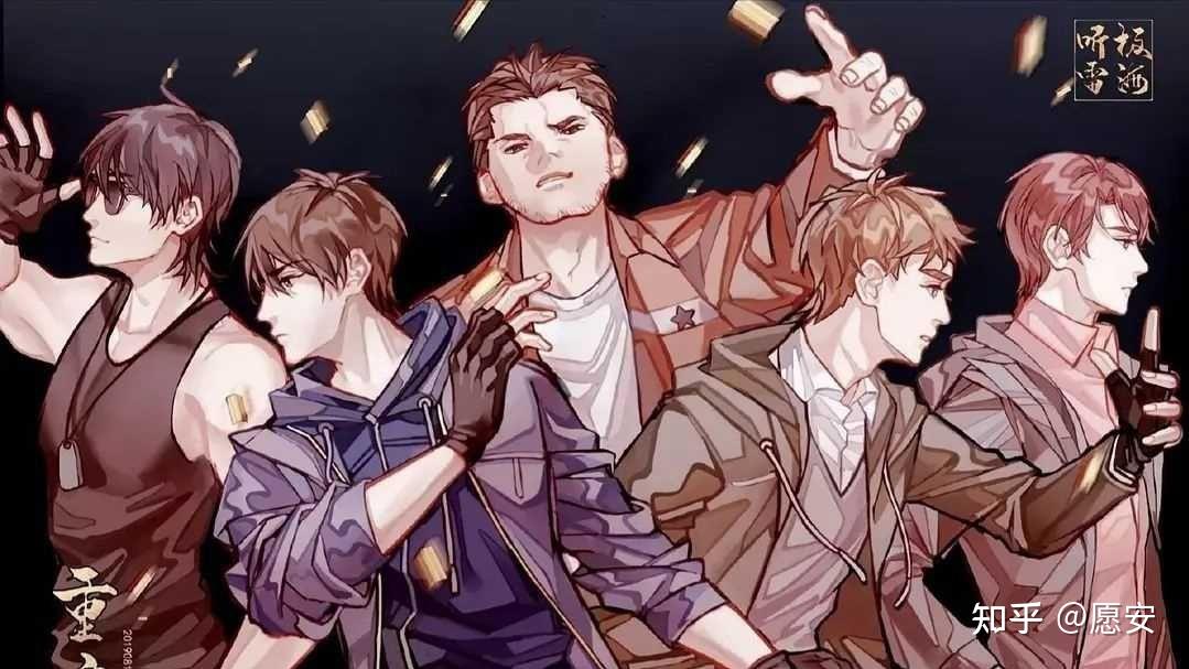 有没有盗墓笔记,铁三角的图,动漫的那种!还有他们围成三角的图!求?