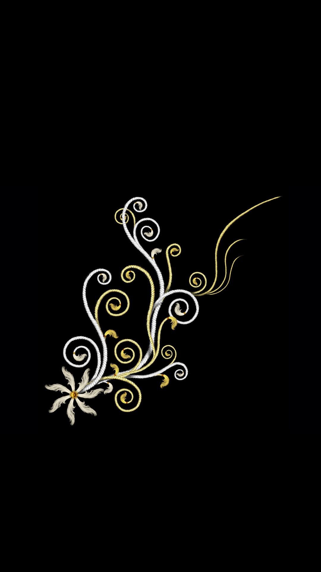 有哪些适合做手机壁纸的黑底色图片?