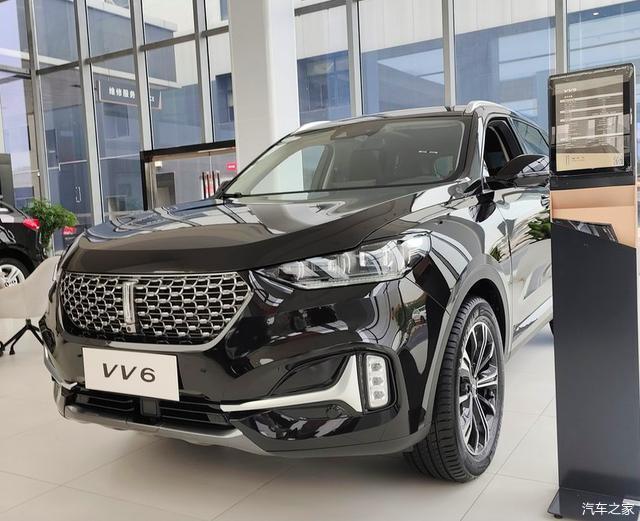 2021款长城weyvv6实车进店车长4625mm配20t四驱陡坡缓降