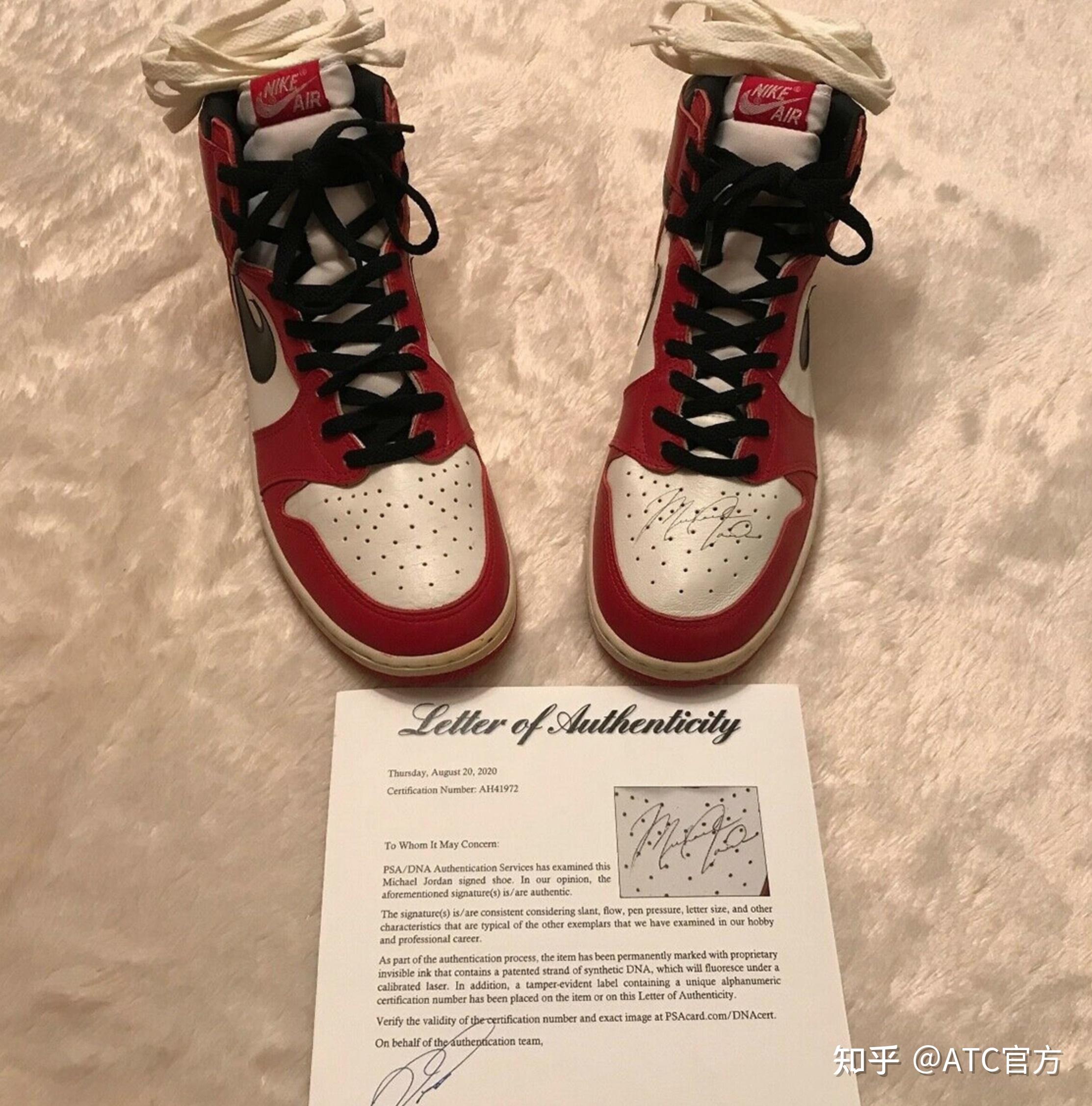 乔丹亲签airjordan1