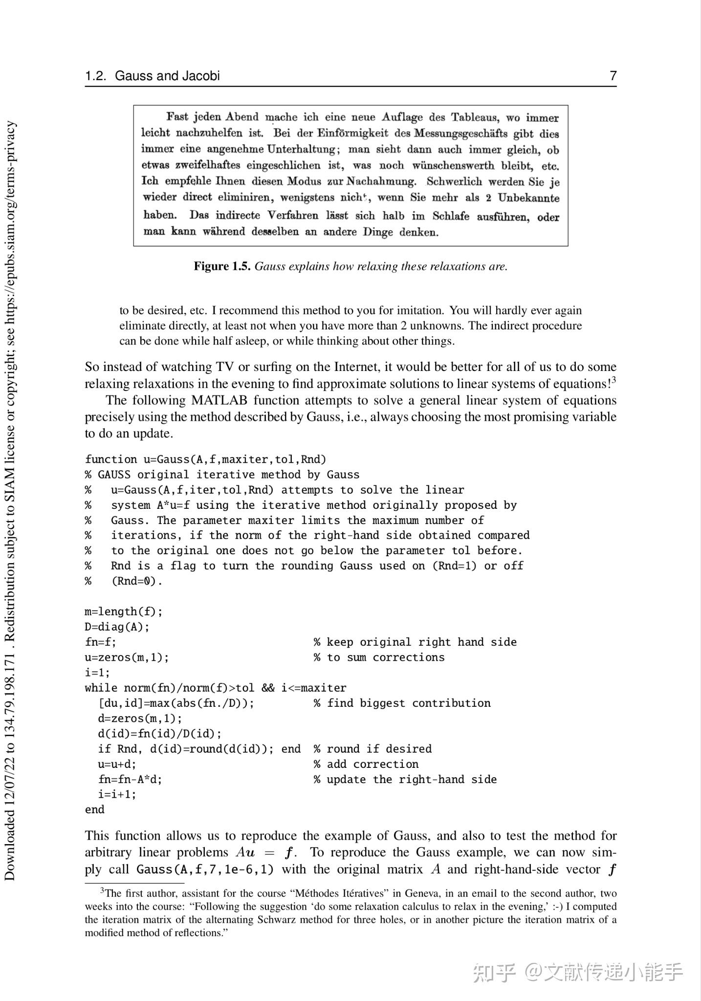 Iterative Methods And Preconditioners For Systems Of Linear Equations ...