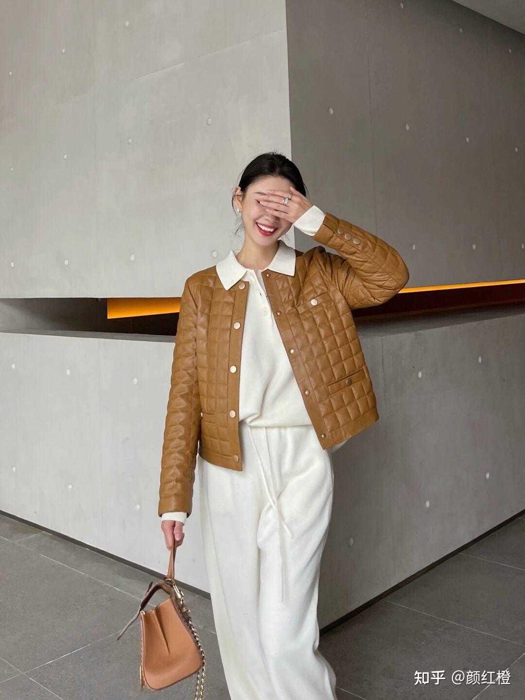 沐子服饰工作室粉色羊羔毛棉服羊羔绒外套女短款棉衣加厚棉袄-Taobao