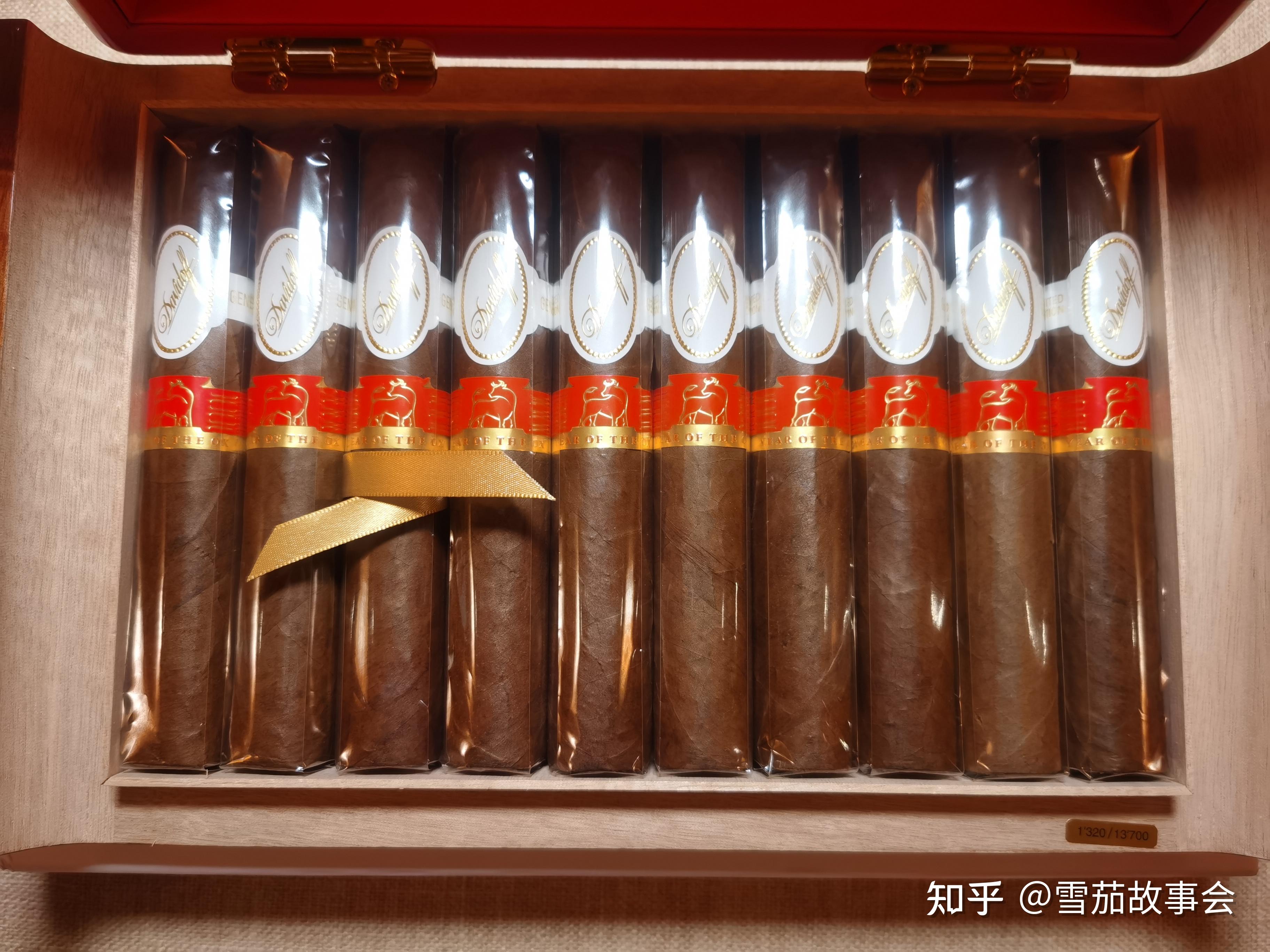 非古雪茄介绍:大卫杜夫2021牛年限量版 davidoff year of the ox 2021